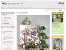 Tablet Screenshot of aaimporting.net